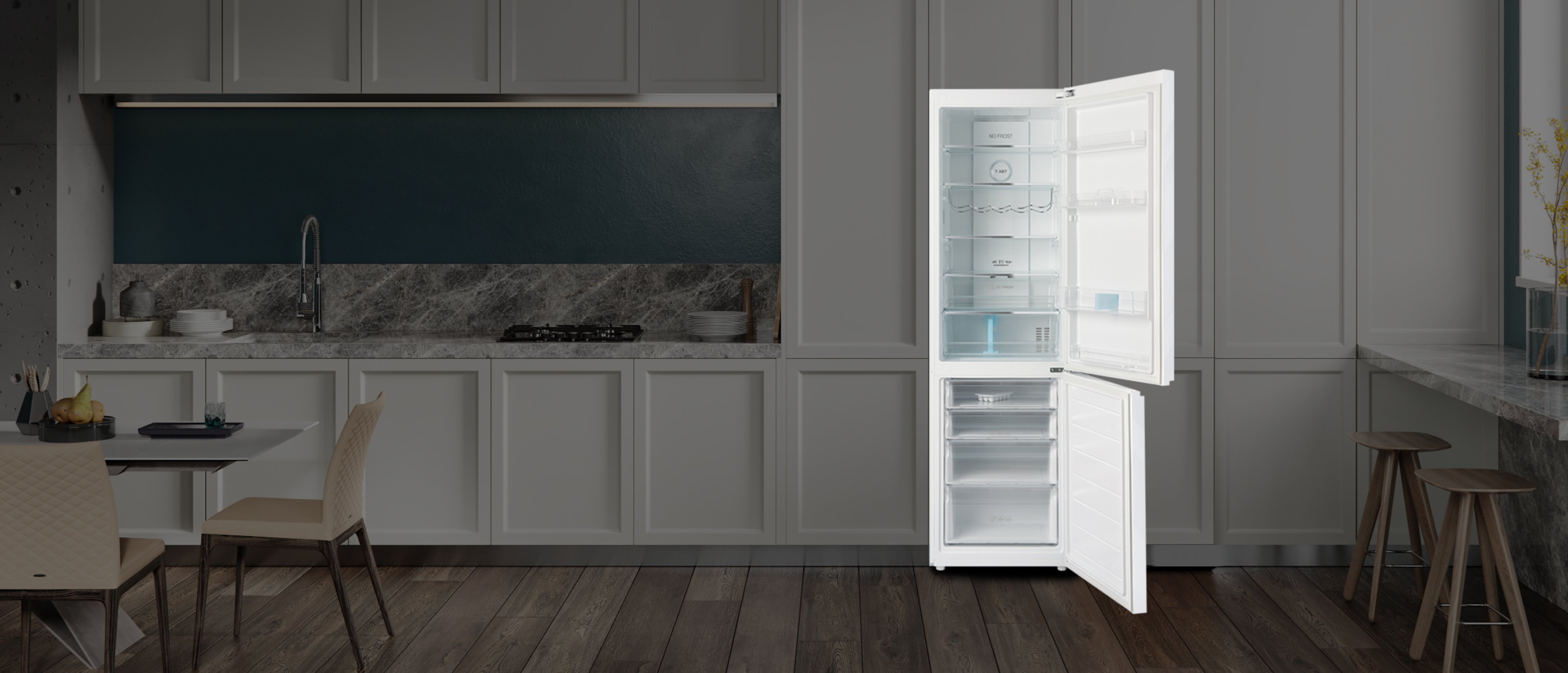 Купить холодильник Haier C2F637CWRG в Алматы, Казахстане – цена, отзывы