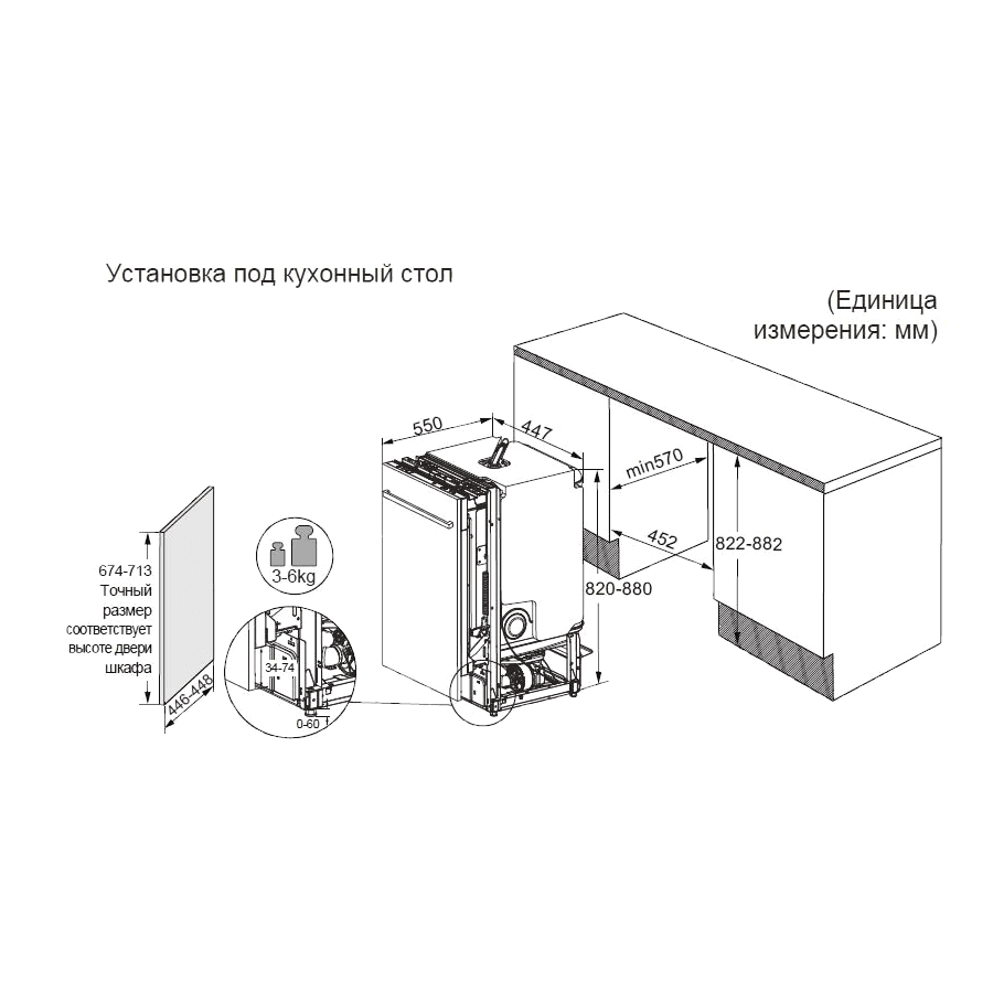 Встраиваемая посудомоечная машина Haier DW10-198BT2RU фото #4