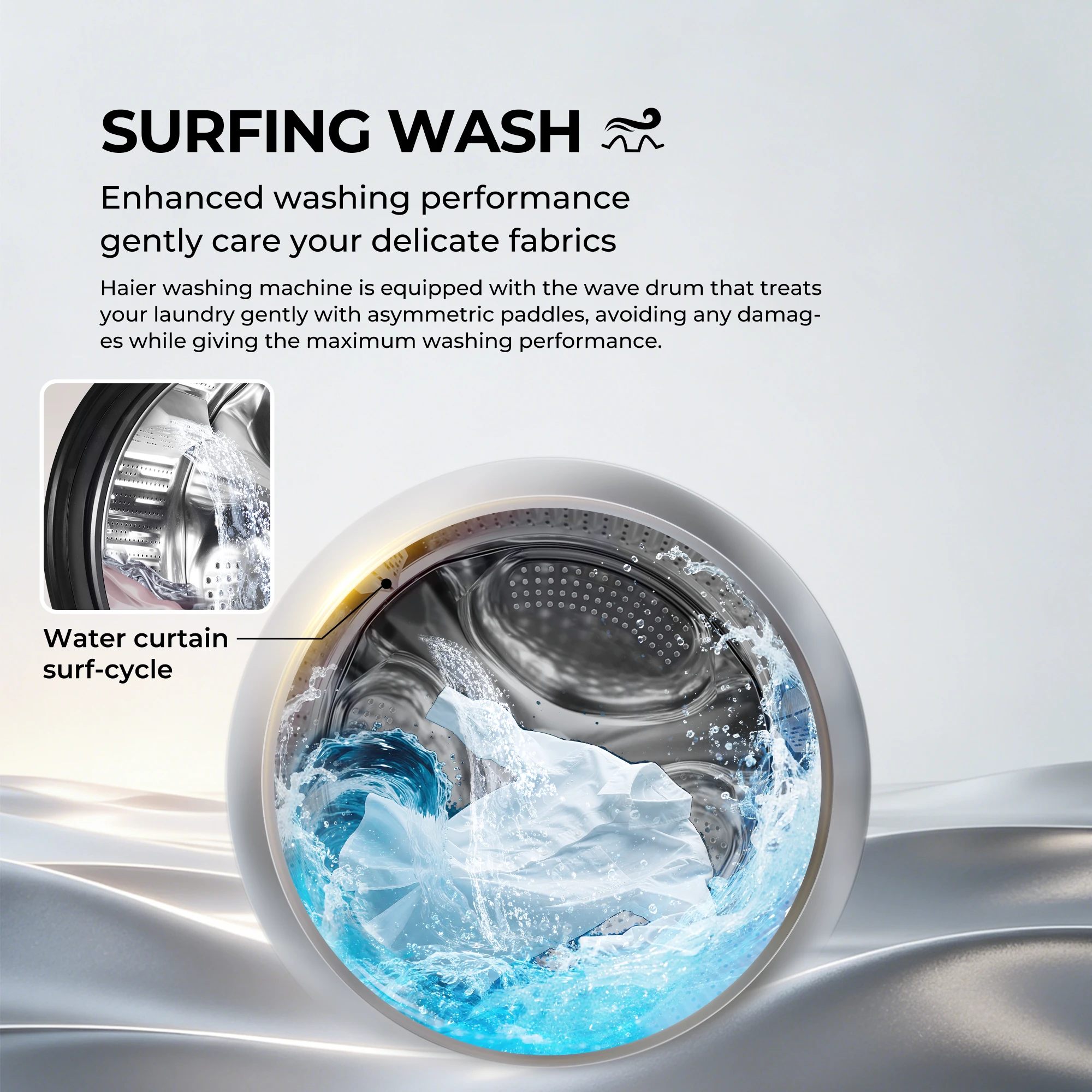 Стиральная машина Haier HW60-BP1227 фото #14