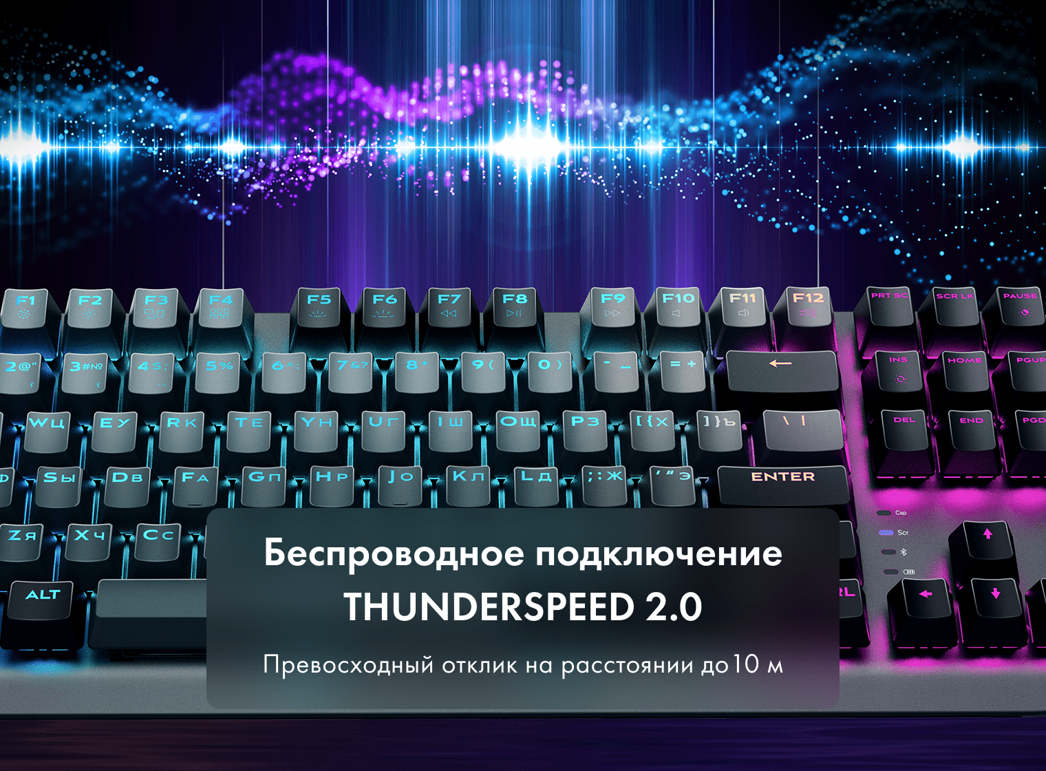Игровая беспроводная клавиатура Thunderobot KL5087R фото #3