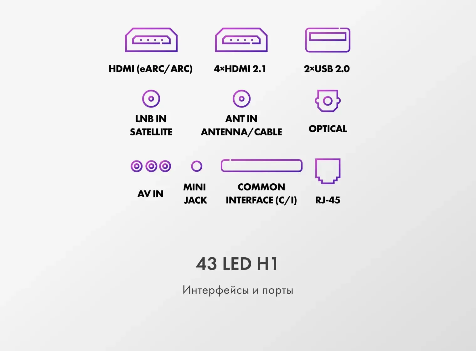 Телевизор Haier 43 LED H1 фото #13