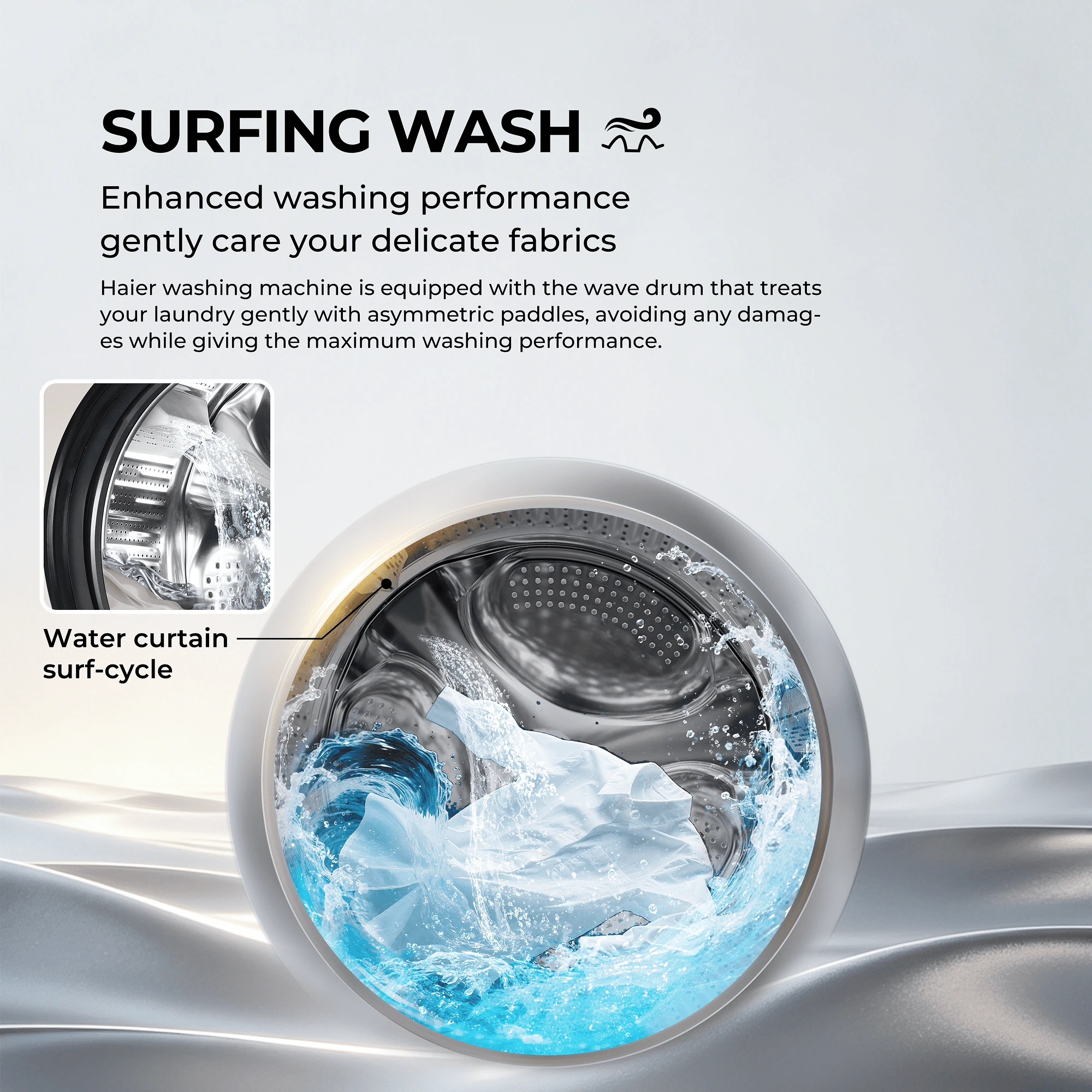 Стиральная машина Haier HW70-BP1227 фото #10