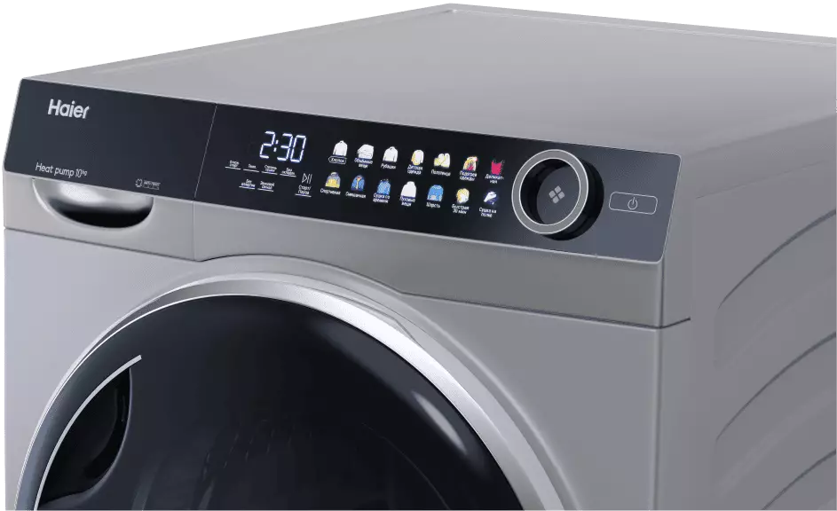 Колонна из стиральной и сушильной машин Haier 378S 10+10 кг фото #7