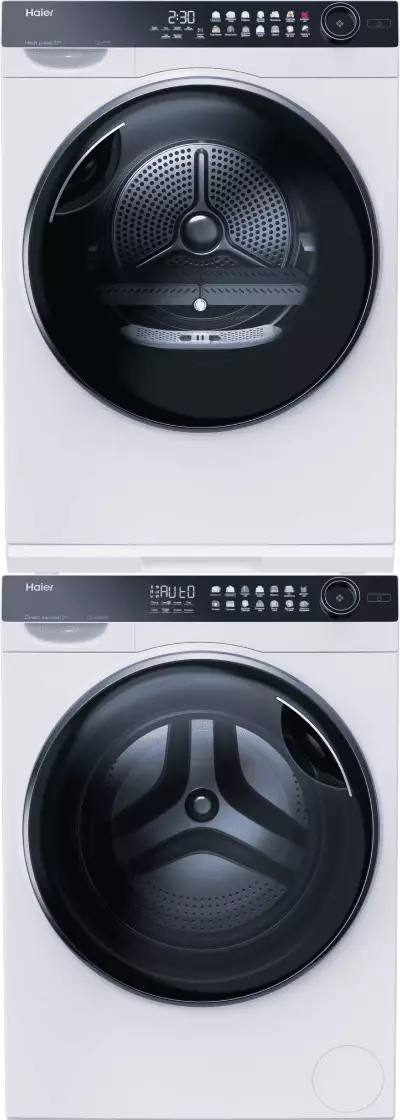 Колонна из стиральной и сушильной машин Haier 378 10+10 кг фото #1
