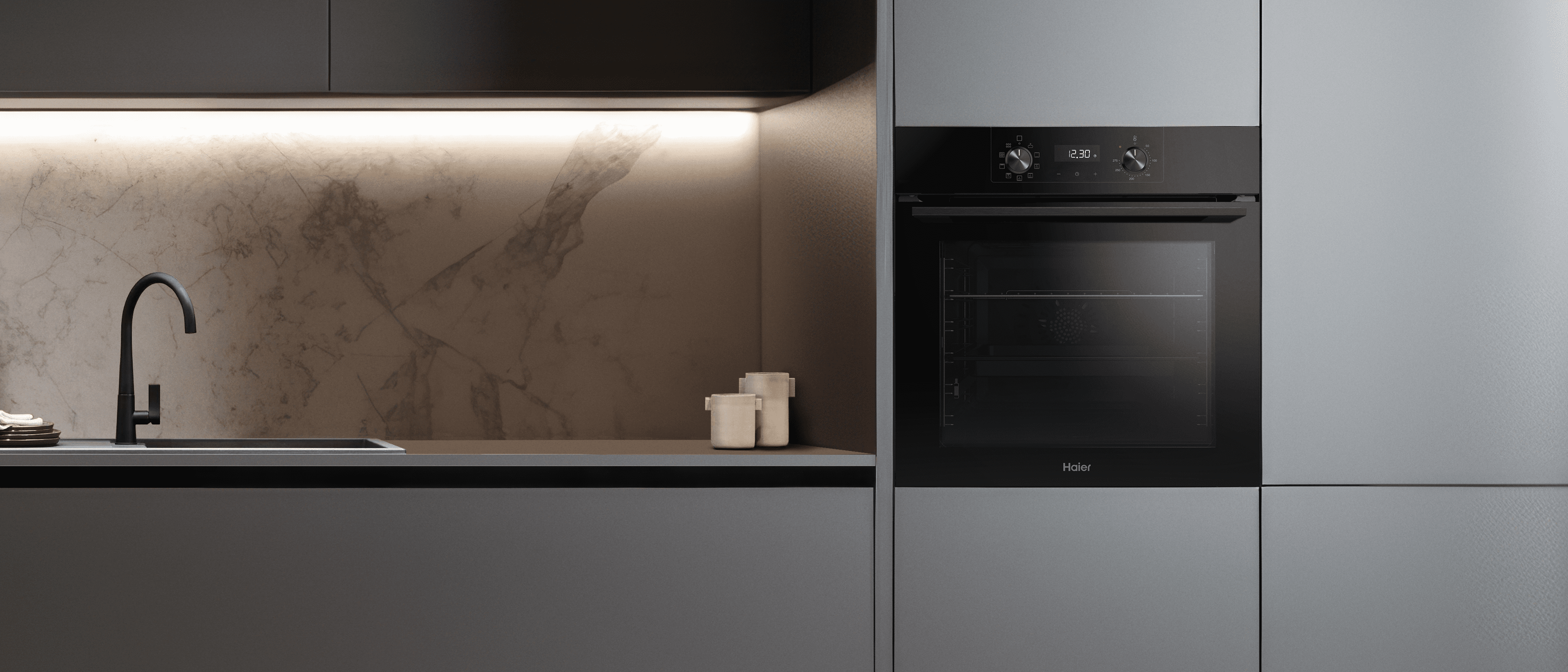 Купить духовой шкаф Haier HOQ-K2ANN3GB в Алматы, Казахстане – цена, отзывы