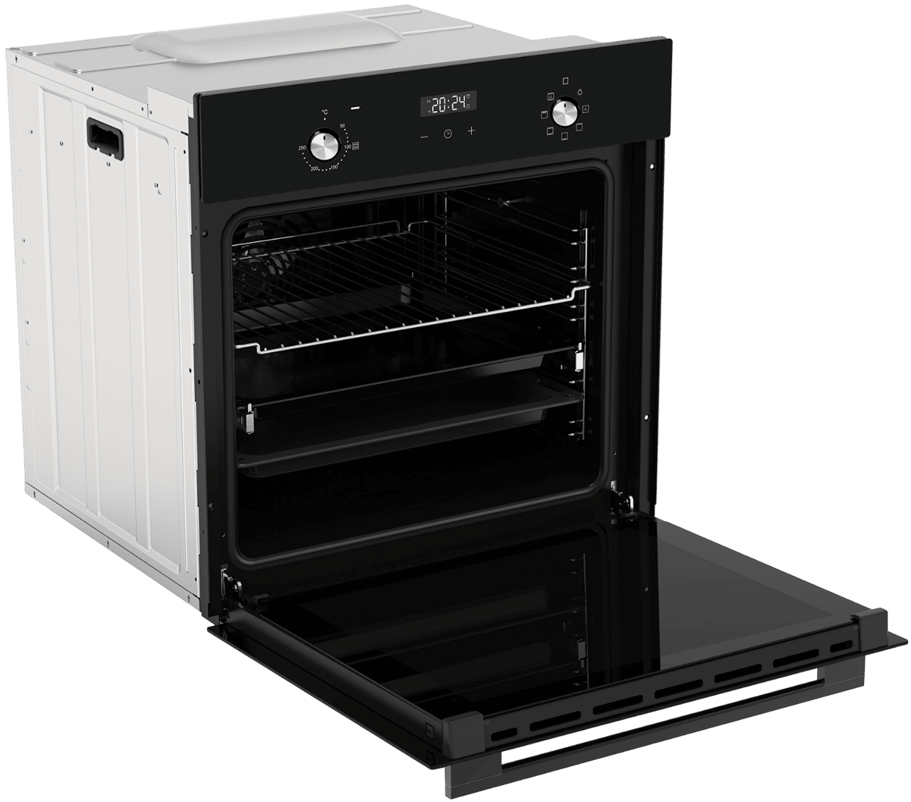 Комплект Haier духовой шкаф HOX-P06HGB + стеклокерамическая варочная панель HHY-C64ROVB фото #5