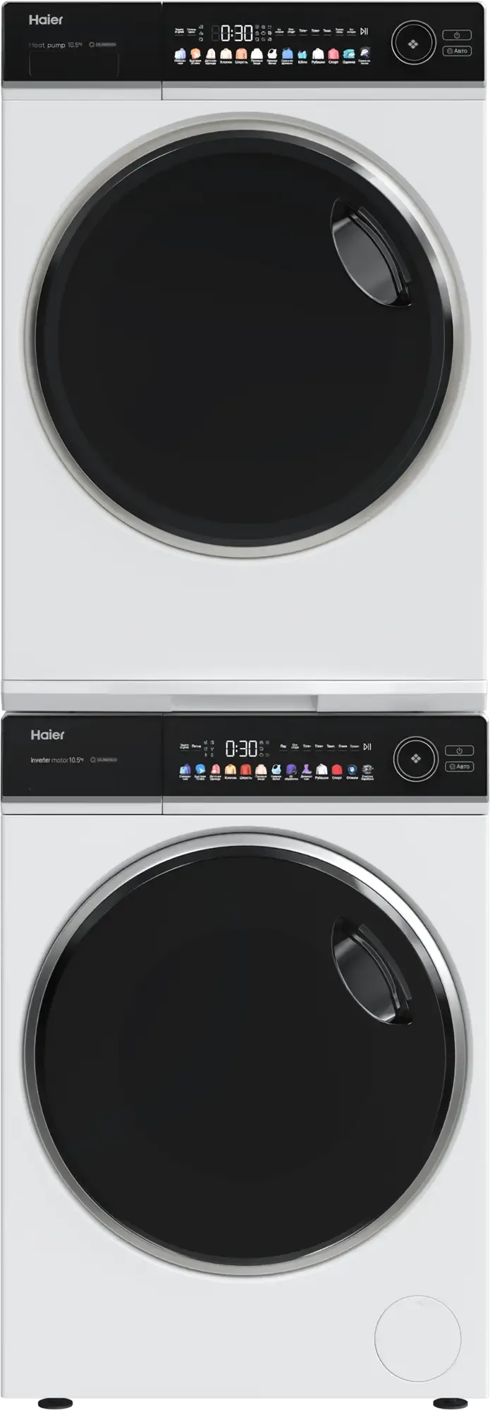 Колонна из стиральной и сушильной машин Haier 336 10,5+10,5 кг фото #1