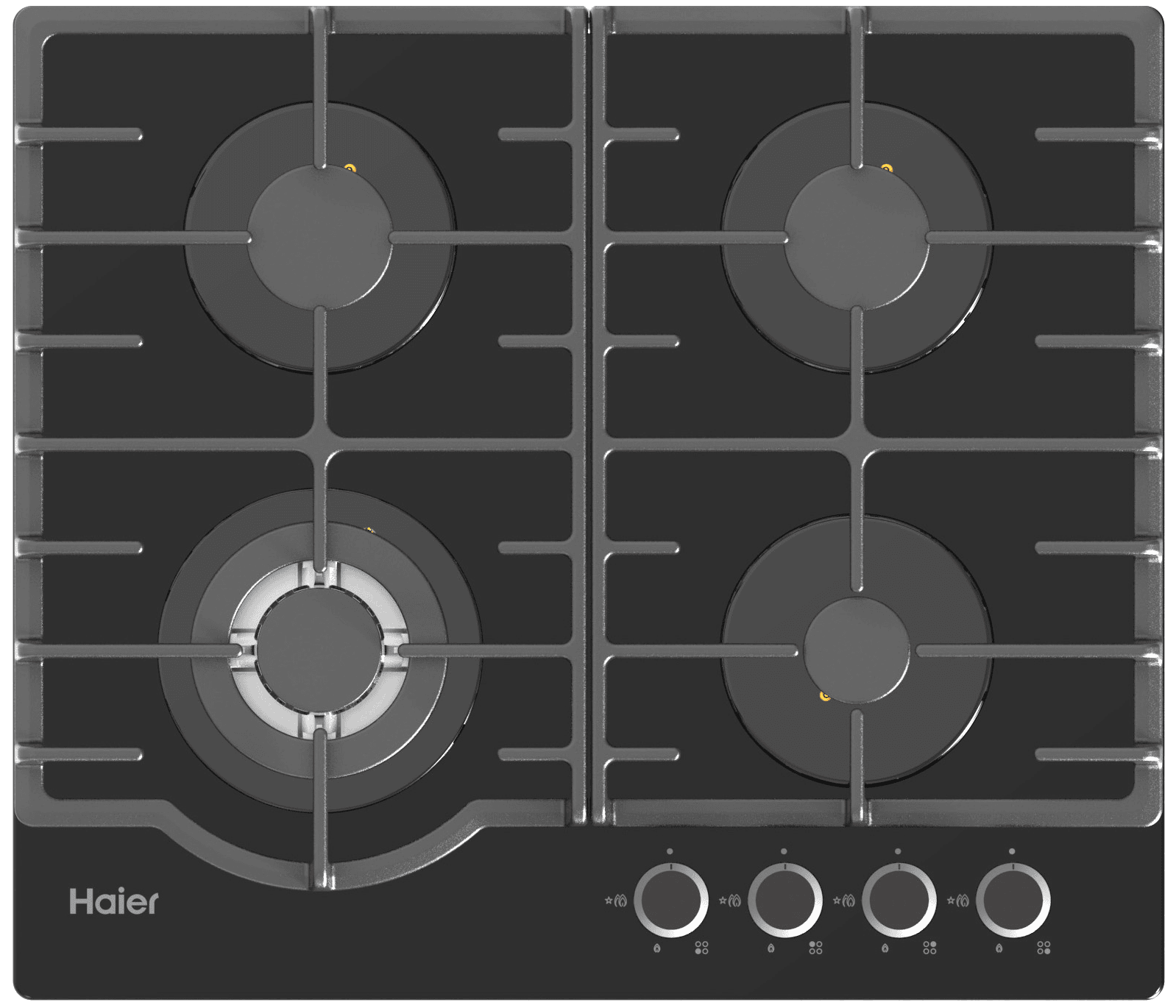 Газовая варочная поверхность Haier HHX-G64RFB фото #1