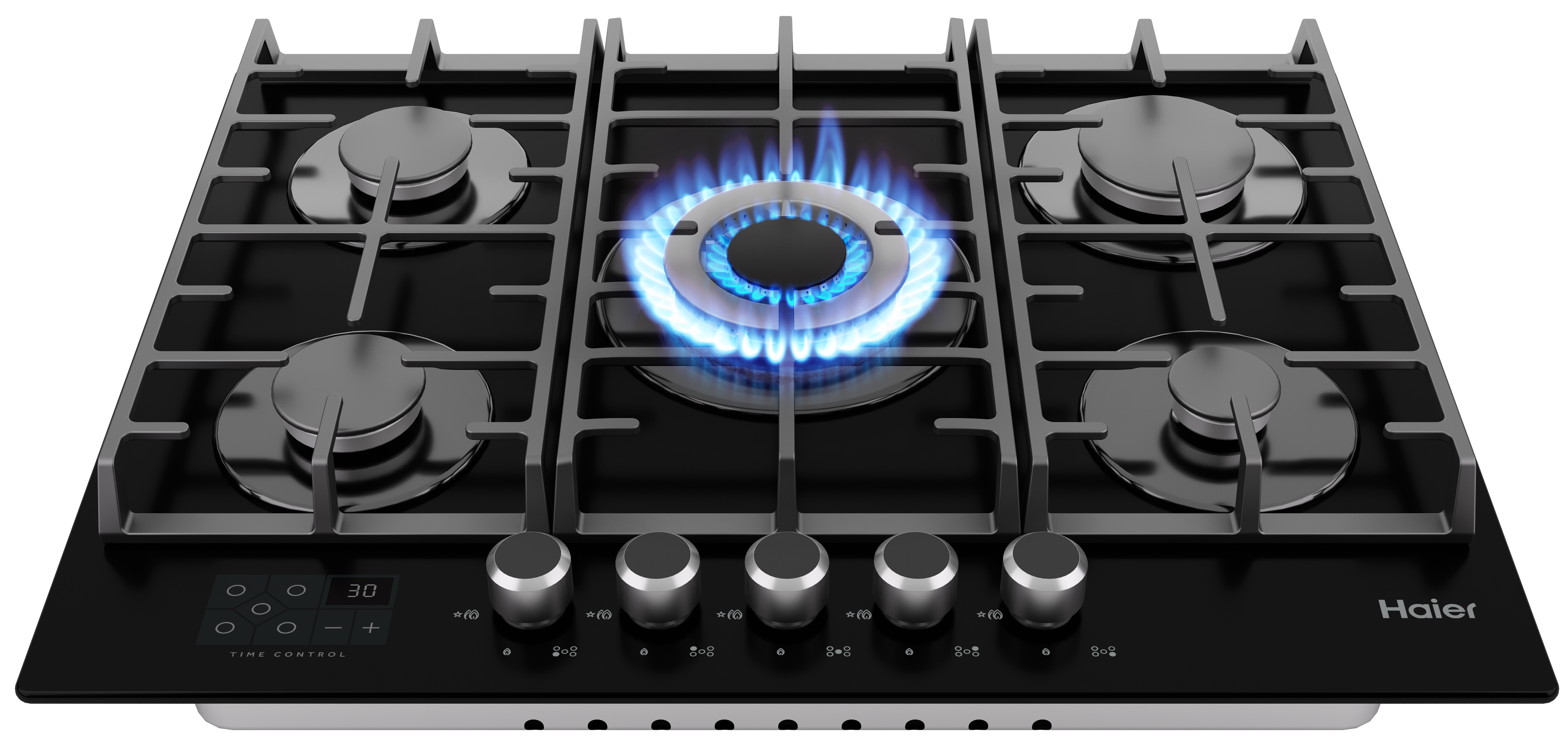 Газовая варочная панель Haier HHX-G75CWSB фото #4