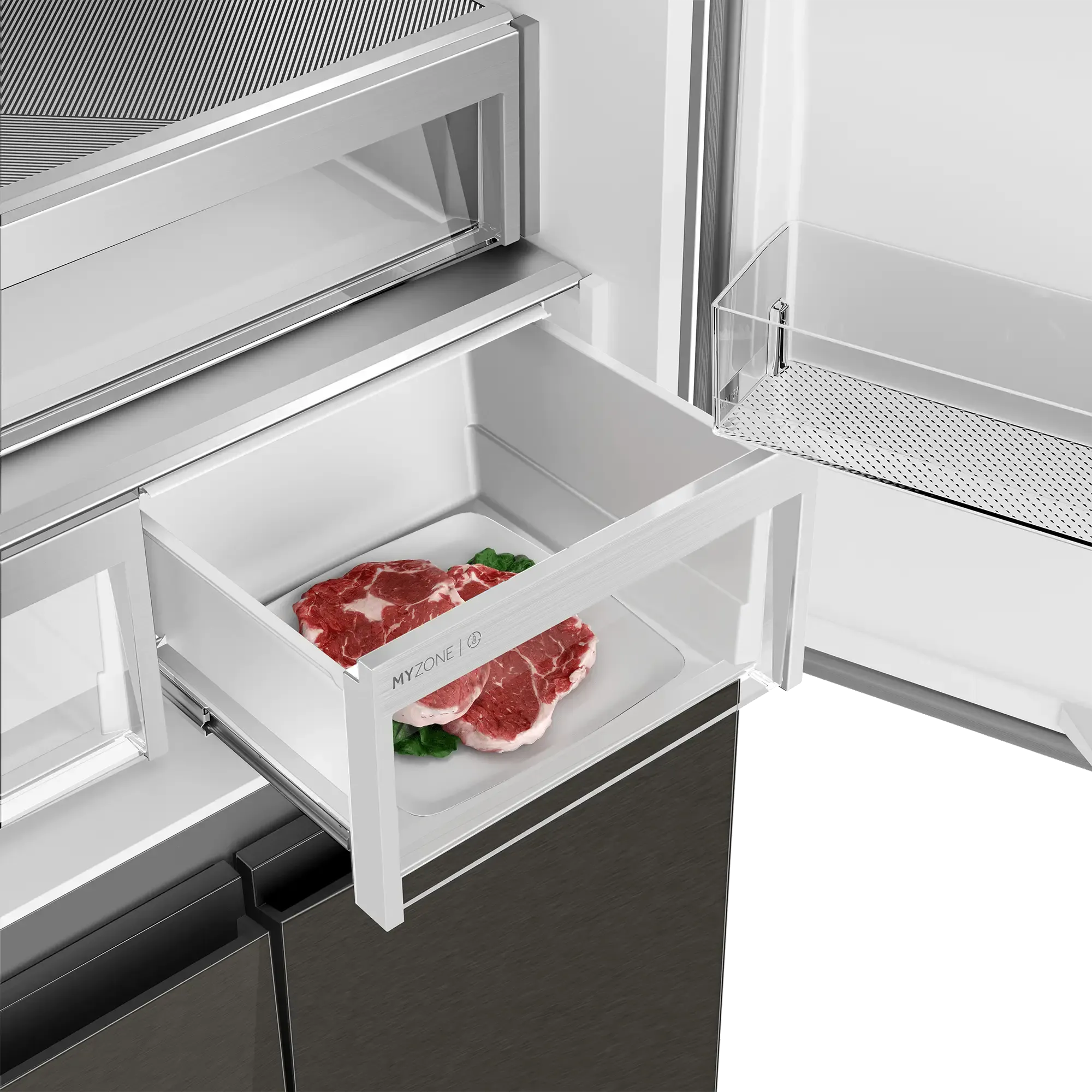 Холодильник с возможностью встраивания в нишу Haier HTF-460DGS6RU1 фото #7