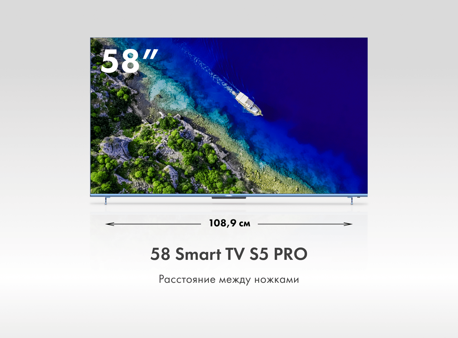 Телевизор Haier 58 Smart TV S5 Pro фото #3