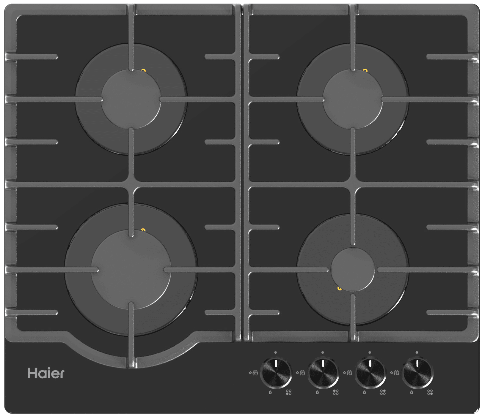 Газовая варочная поверхность Haier HHX-G64RNLB фото #1