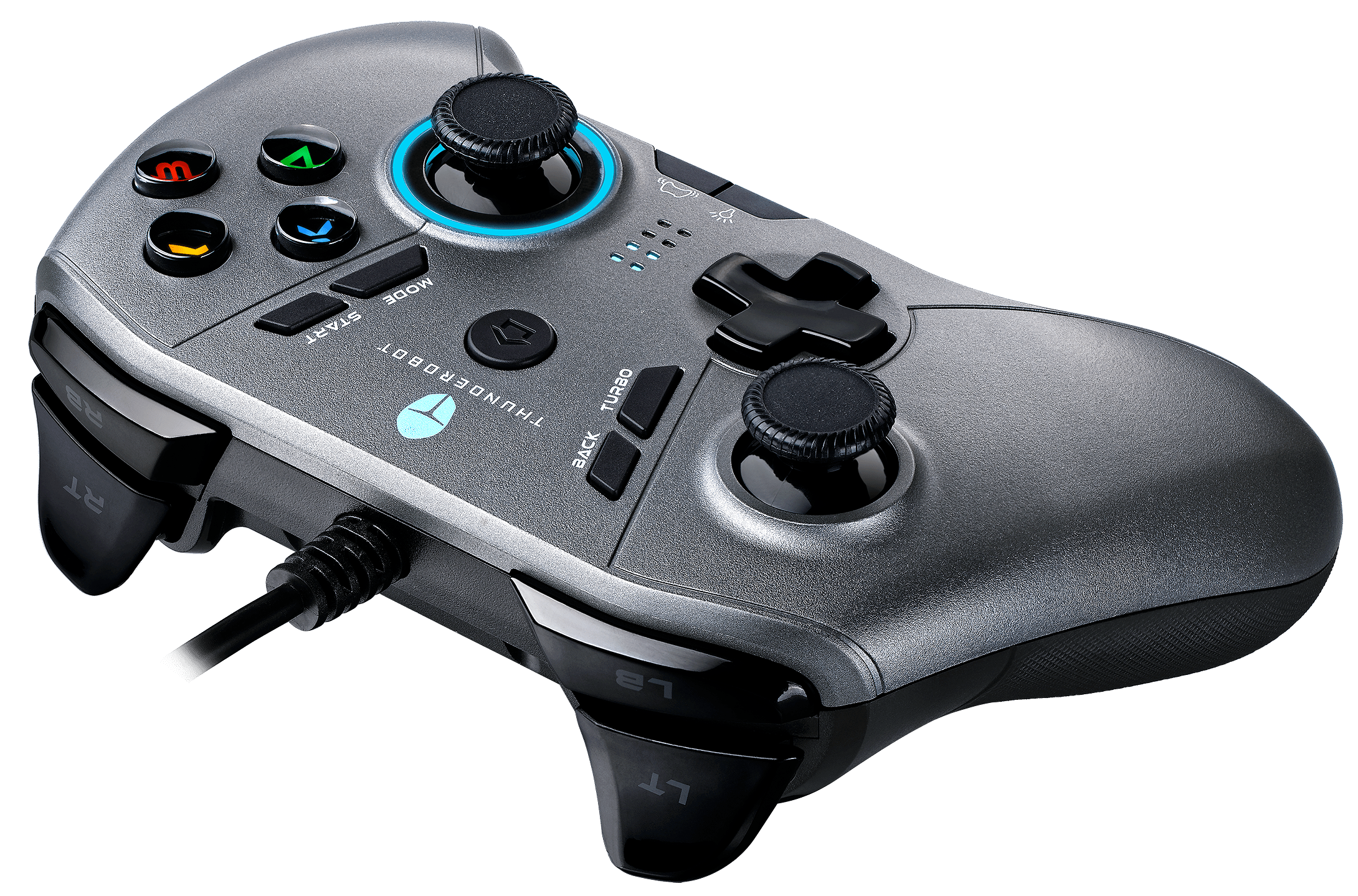Игровой проводной контроллер Thunderobot G30 Shadow Steel фото #3