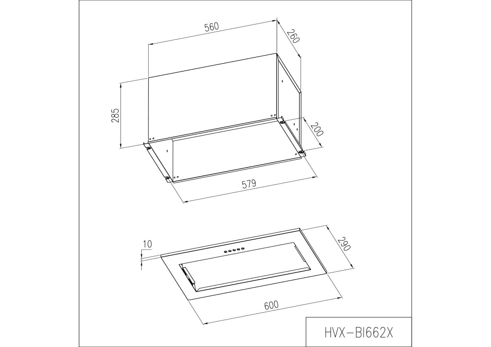 Вытяжка Haier HVX-BI662X фото #2