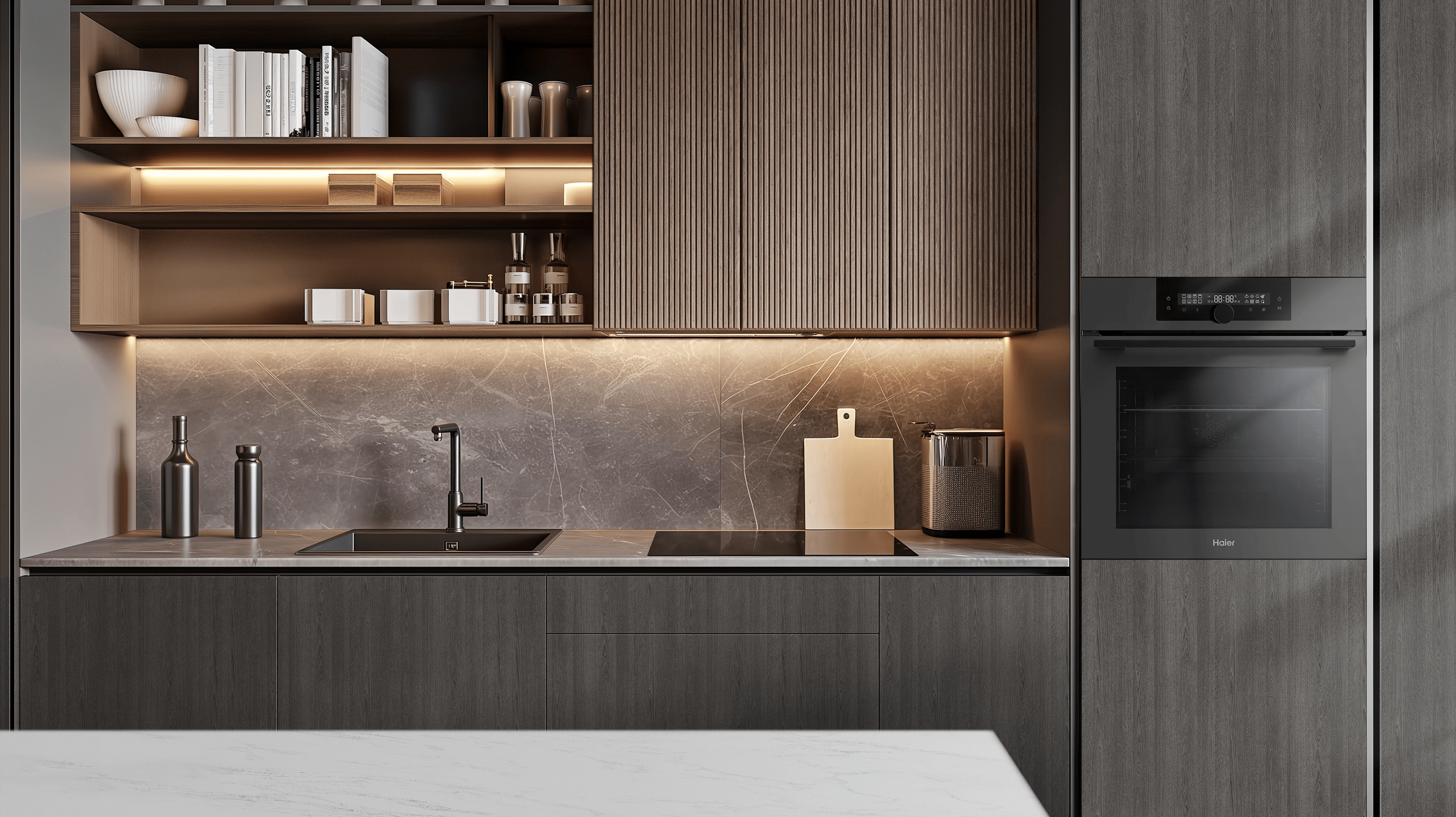 Духовой шкаф Haier HOQ-F6QAN3DG фото #4