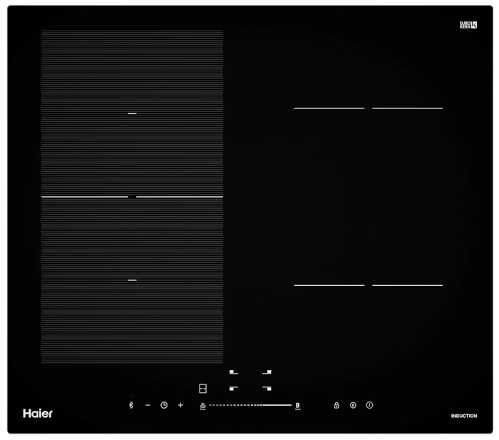 Bluetooth-комплект Haier варочная поверхность HHY-Y64WFLBH + вытяжка HVY-W672GBH фото #4