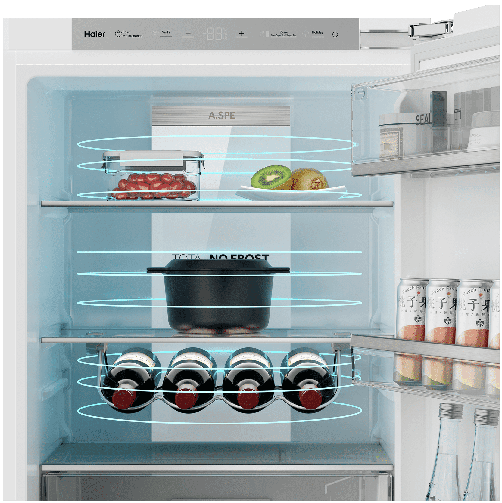 Встраиваемый холодильник Haier BCF5261WRU фото #10