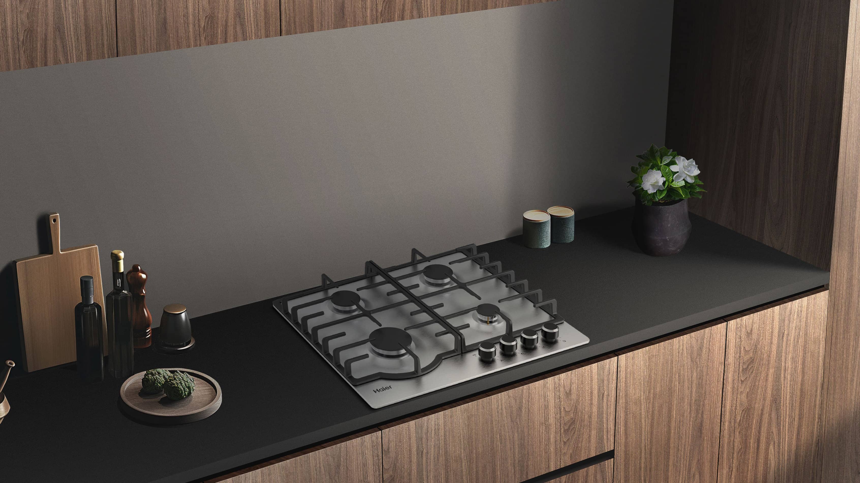 Газовая варочная панель Haier HHX-M64RNVX фото #4