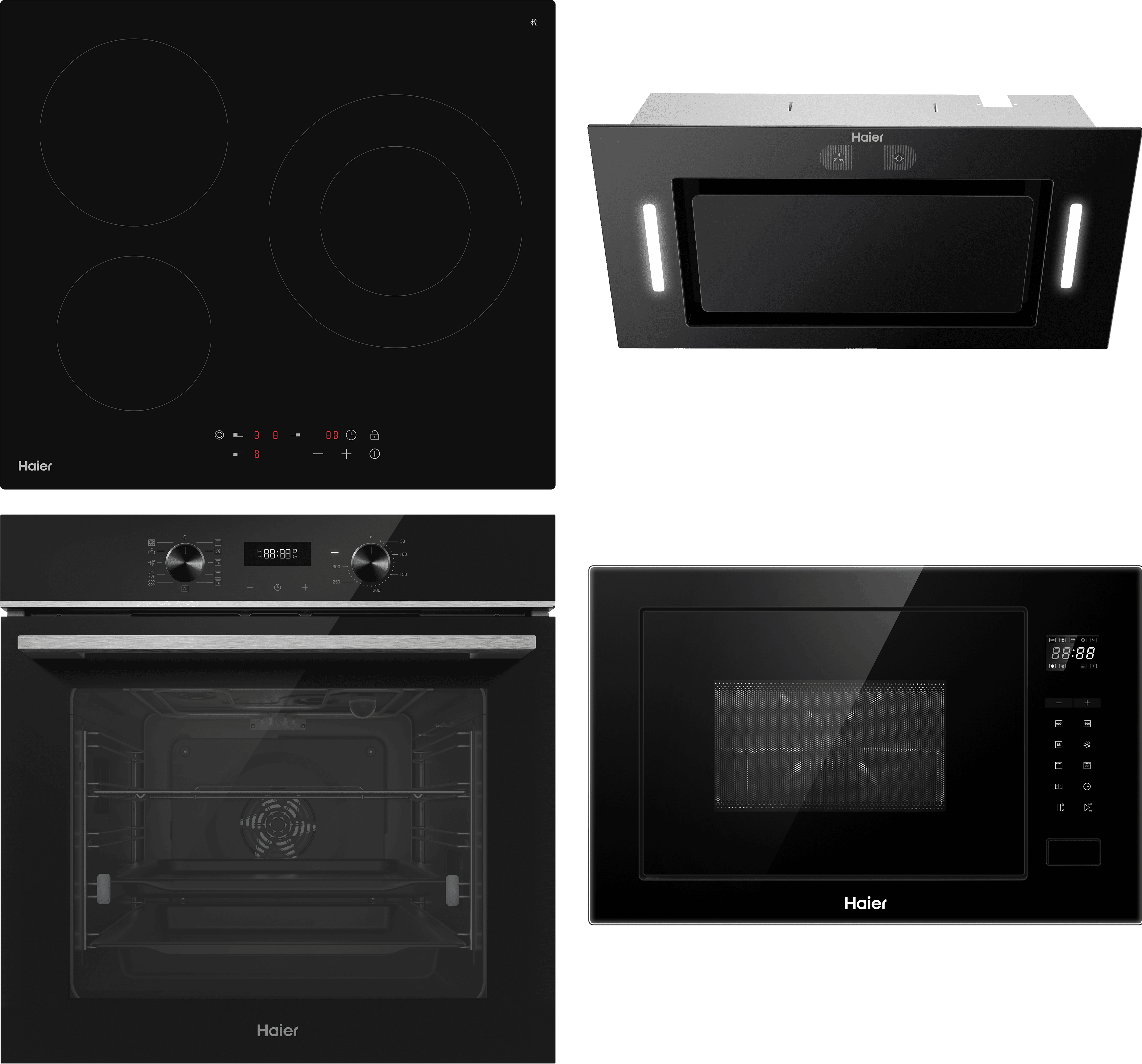 Комплект HOQ-A2AEN3BX + HHK-C63NDB + HMX-BTG259B + HVX-BI652GB фото #1