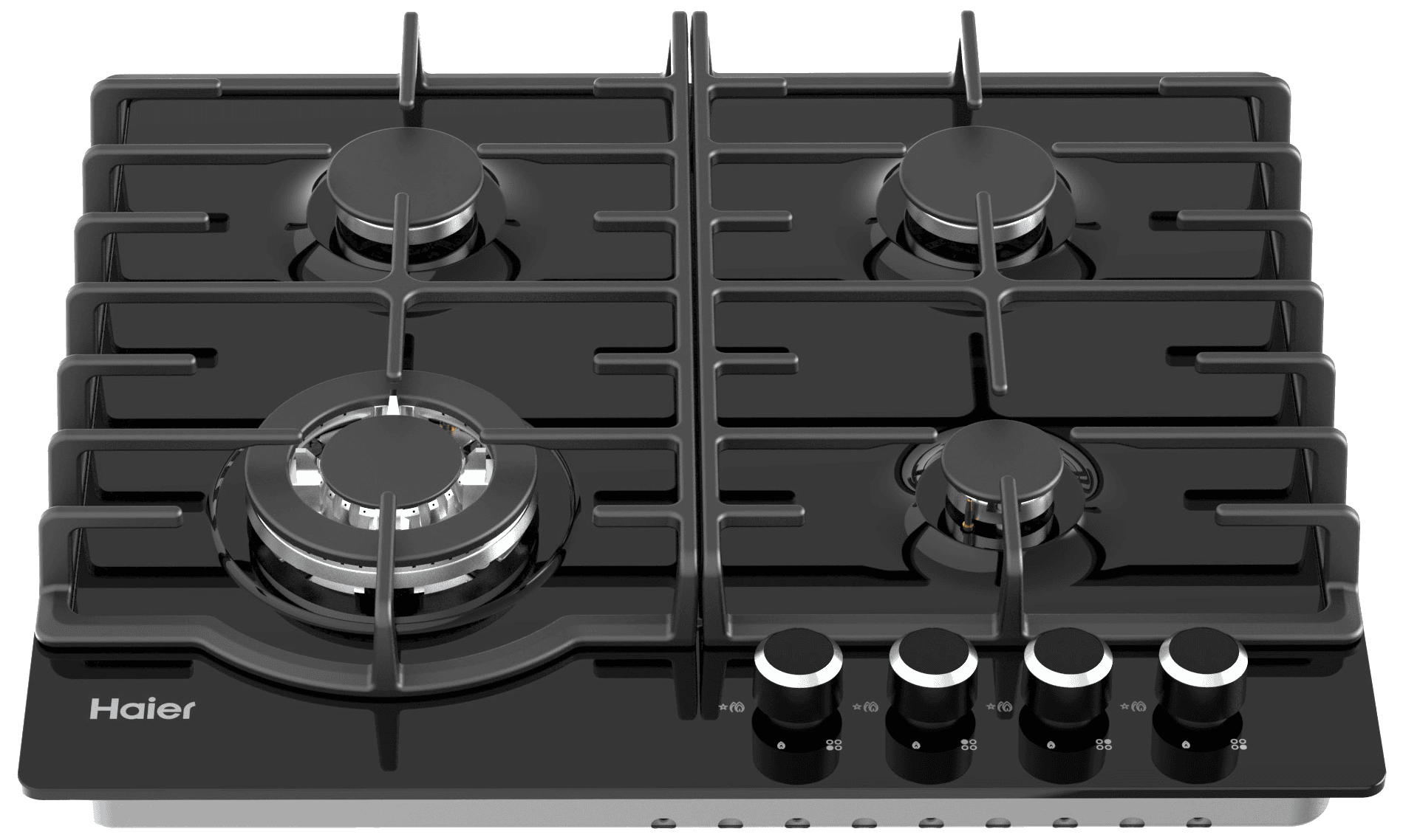 Газовая варочная поверхность Haier HHX-M64RFB фото #2