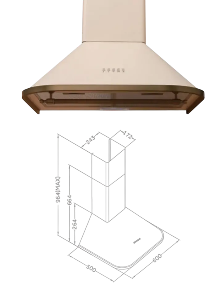 Вытяжка Haier HVX-W671ATQBC фото #2