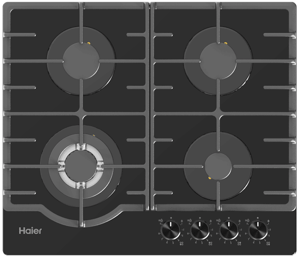 Газовая варочная поверхность Haier HHX-G64RFVLB фото #1