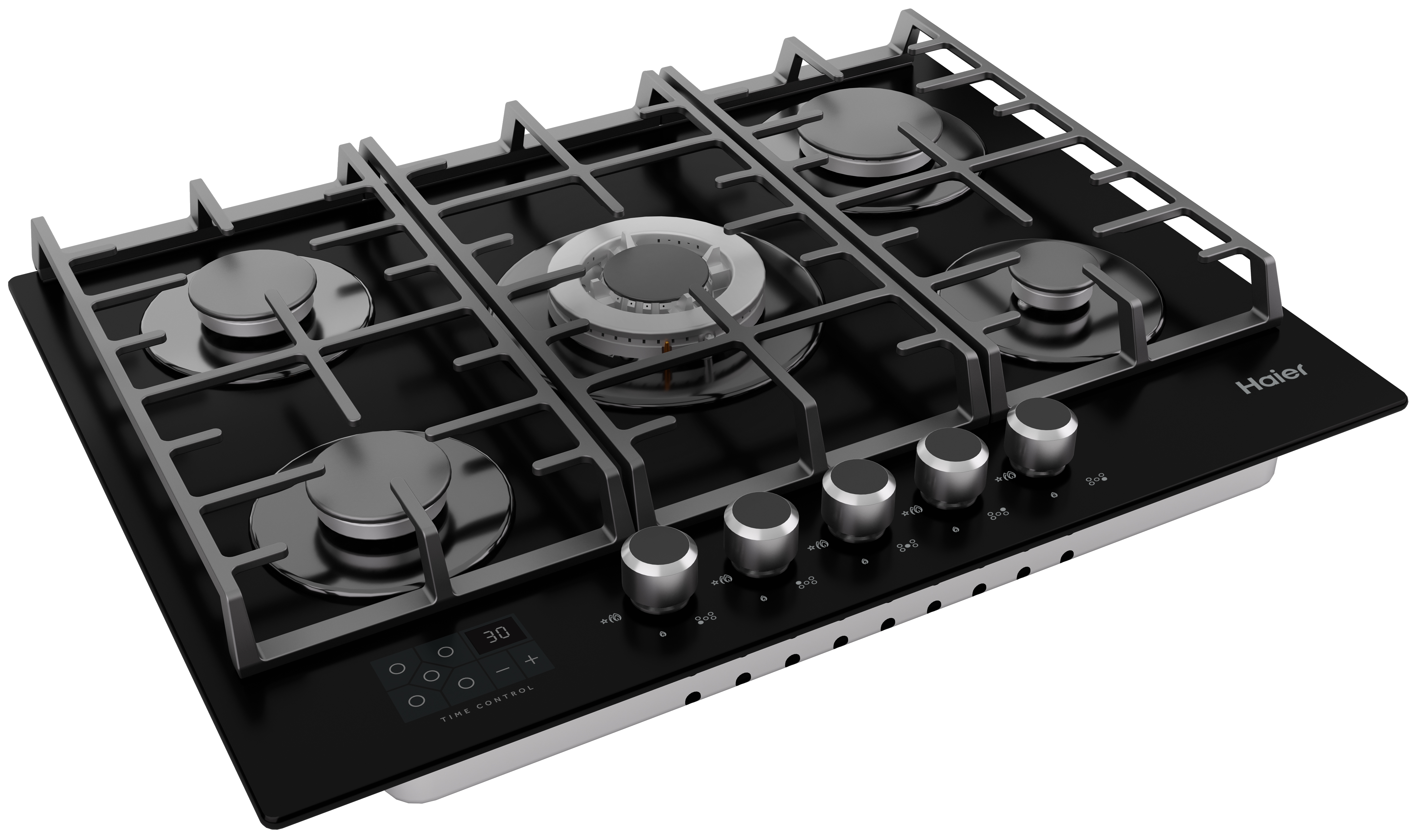 Газовая варочная панель Haier HHX-G75CWSB фото #3