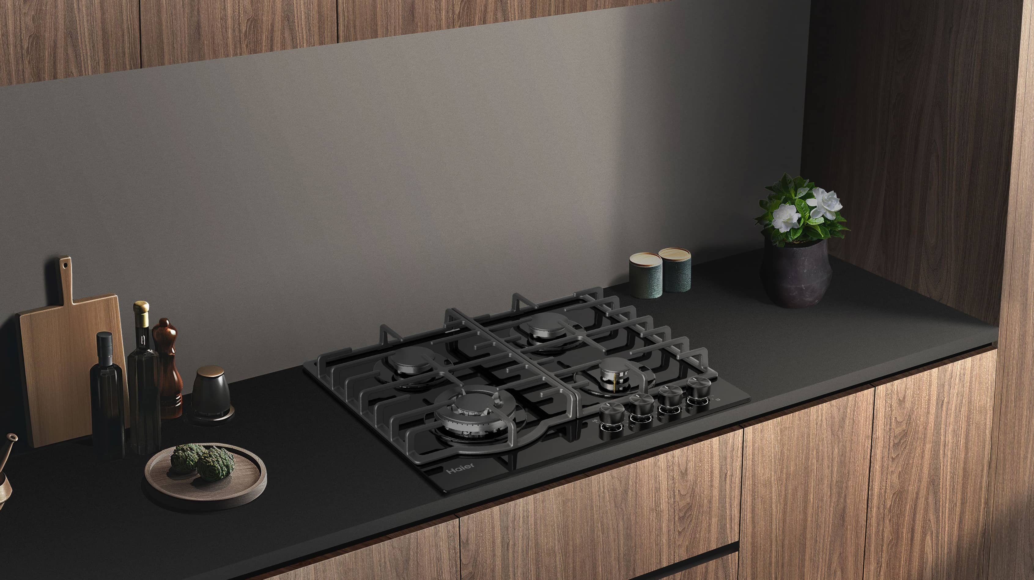 Газовая варочная панель Haier HHX-G64RFVLB фото #5