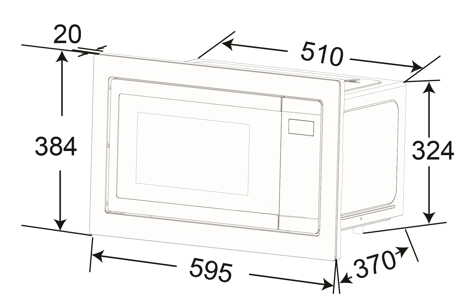 Встраиваемая микроволновая печь Haier HMX-BTG259LX фото #6