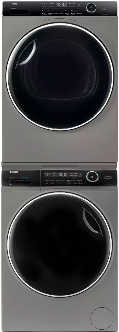 Колонна из стиральной и сушильной машин Haier 979S 9+9 кг фото #1