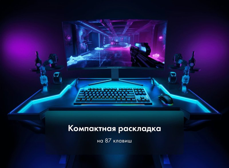 Игровая проводная клавиатура Thunderobot K87R фото #10 Игровая проводная клавиатура Thunderobot K87R фото #10