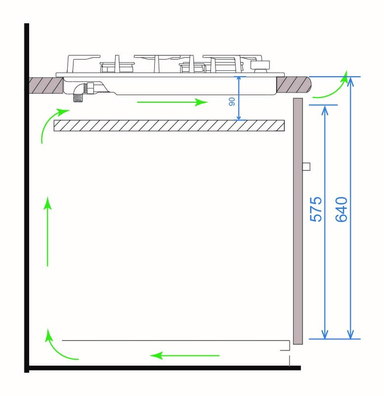 Газовая варочная панель Haier HHX-G64CNB фото #4 Газовая варочная панель Haier HHX-G64CNB фото #4