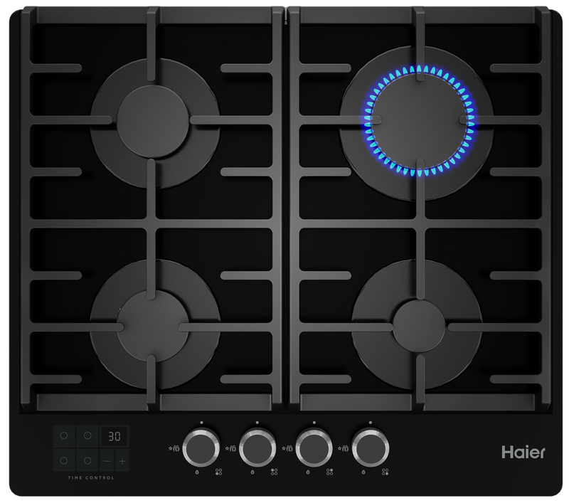 Газовая варочная панель Haier HHX-G64CNSB фото #1 Газовая варочная панель Haier HHX-G64CNSB фото #1