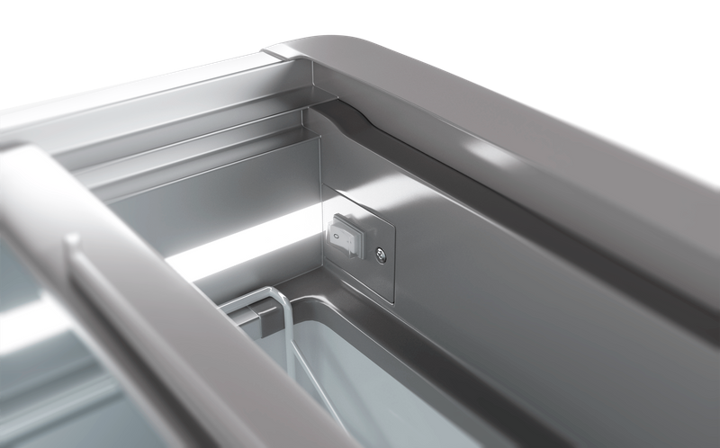 Коммерческий морозильный ларь Haier SD-516AELUA с подсветкой фото #7