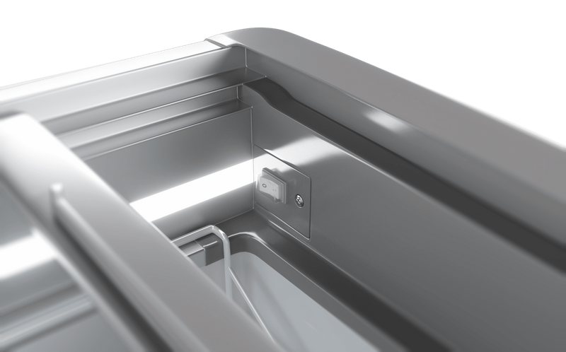 Коммерческий морозильный ларь Haier SD-416AELUA с подсветкой фото #6