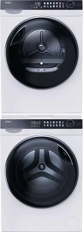Колонна из стиральной и сушильной машин Haier 378 10+10 кг фото #1