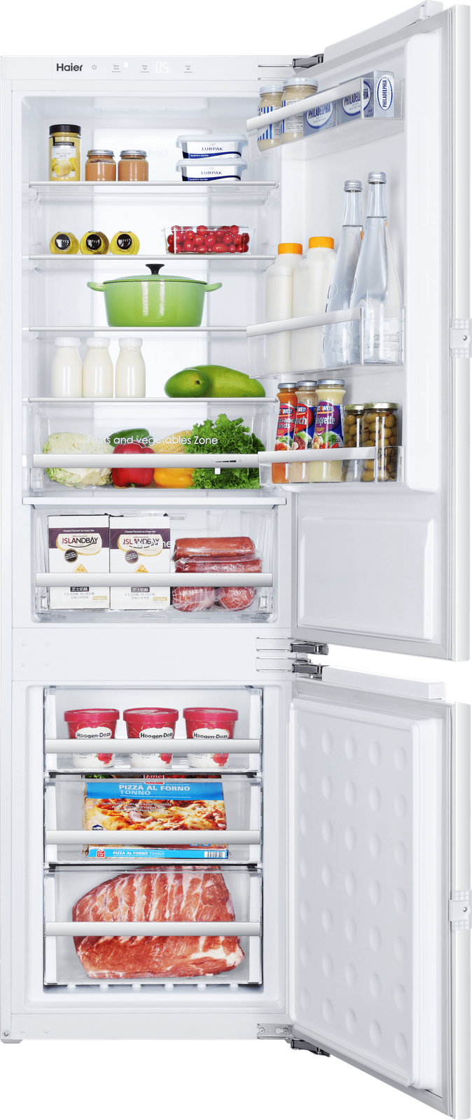 Купить встраиваемый холодильник Haier HRF305NFRU в Алматы, Казахстане ...