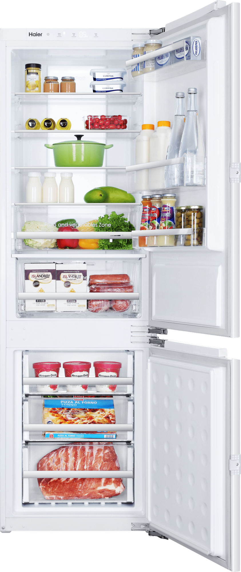 Встраиваемый холодильник Haier BCFT629TWRU фото #3