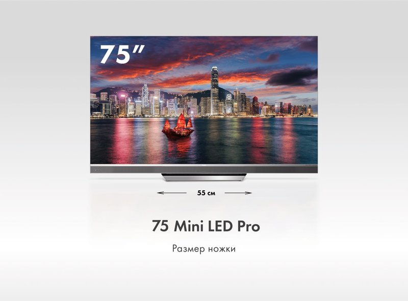 Телевизор Haier 75 Mini LED Pro фото #3 Телевизор Haier 75 Mini LED Pro фото #3