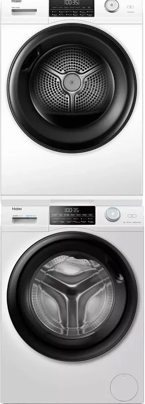 Колонна из стиральной и сушильной машин Haier 959 9+9 кг фото #1