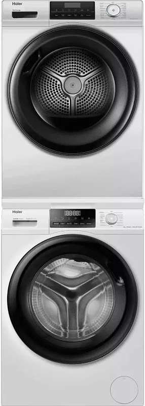 Колонна из стиральной и сушильной машин Haier 929B 9+9 кг фото #1