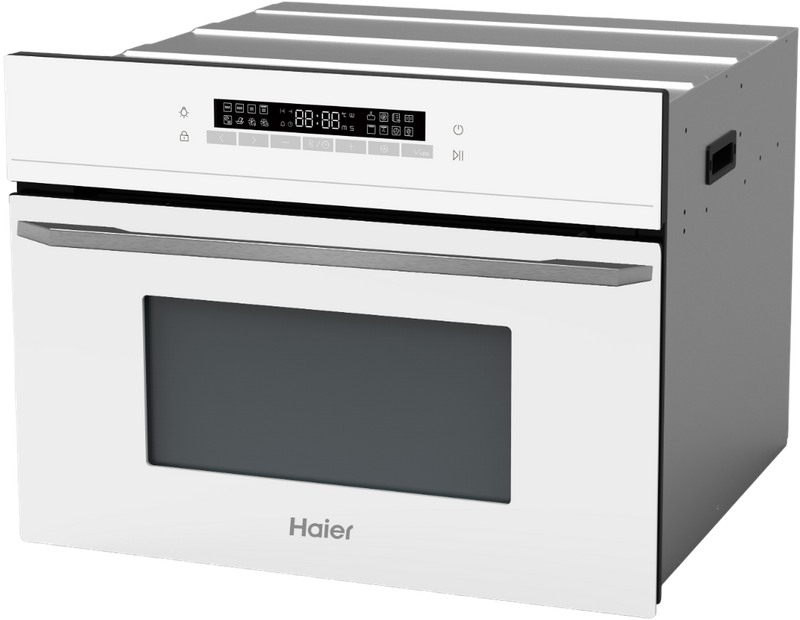 Компактный духовой шкаф с СВЧ Haier HMX-BDC399W фото #2 Компактный духовой шкаф с СВЧ Haier HMX-BDC399W фото #2