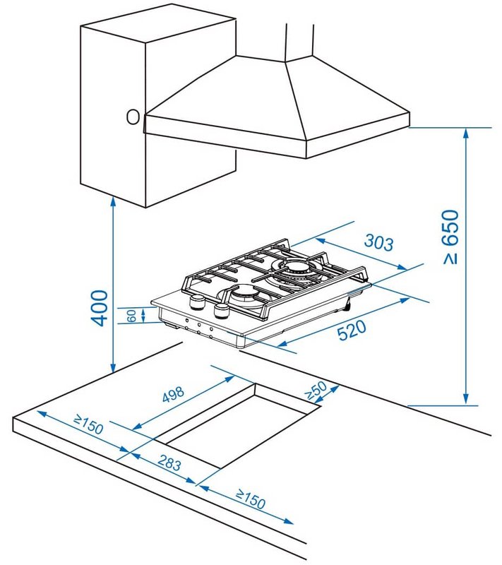 Газовая варочная панель Haier HHX-G32CWLB фото #6 Газовая варочная панель Haier HHX-G32CWLB фото #6
