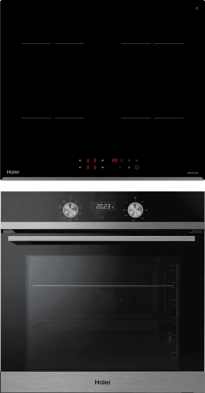Комплект Haier духовой шкаф HOQ-K2ANN3BX + индукционная варочная панель HHY-Y64PVB фото #1