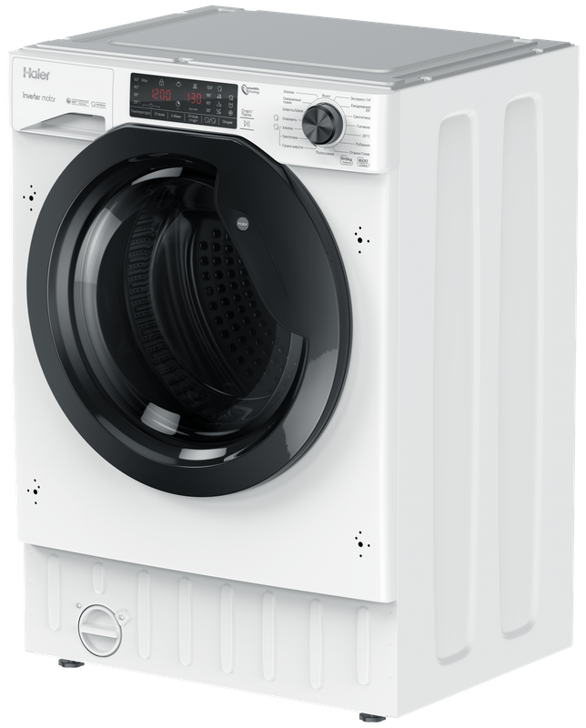 Встраиваемая стирально-сушильная машина Haier HWDQ90B416FWB-RU фото #7