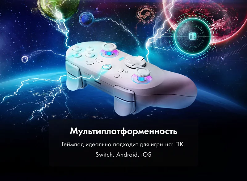 Игровой беспроводной контроллер Thunderobot G45 Pro фото #7 Игровой беспроводной контроллер Thunderobot G45 Pro фото #7