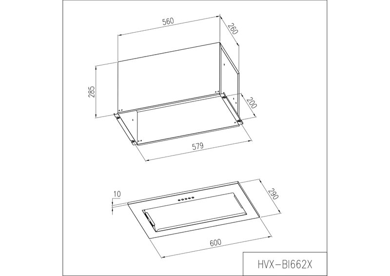 Вытяжка Haier HVX-BI662X фото #2 Вытяжка Haier HVX-BI662X фото #2