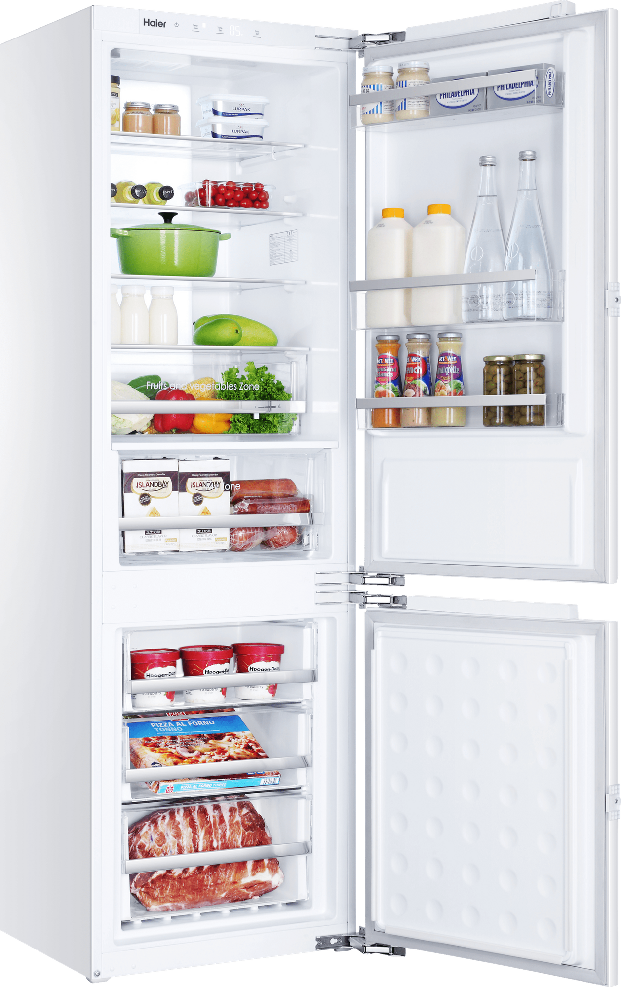 Встраиваемый холодильник Haier BCFT629TWRU фото #4