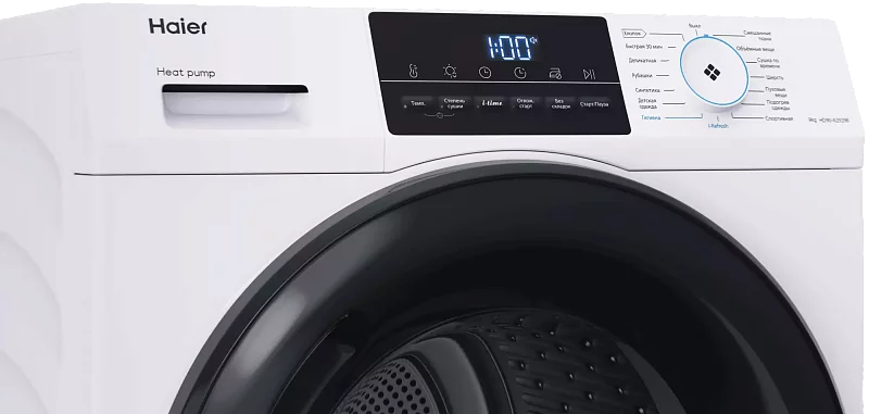 Колонна из стиральной и сушильной машин Haier 929B 9+9 кг фото #14