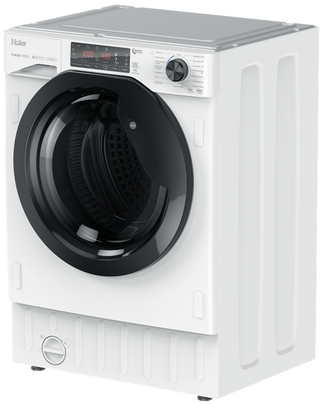 Встраиваемая стиральная машина Haier HWQ90B416FWB-RU фото #7